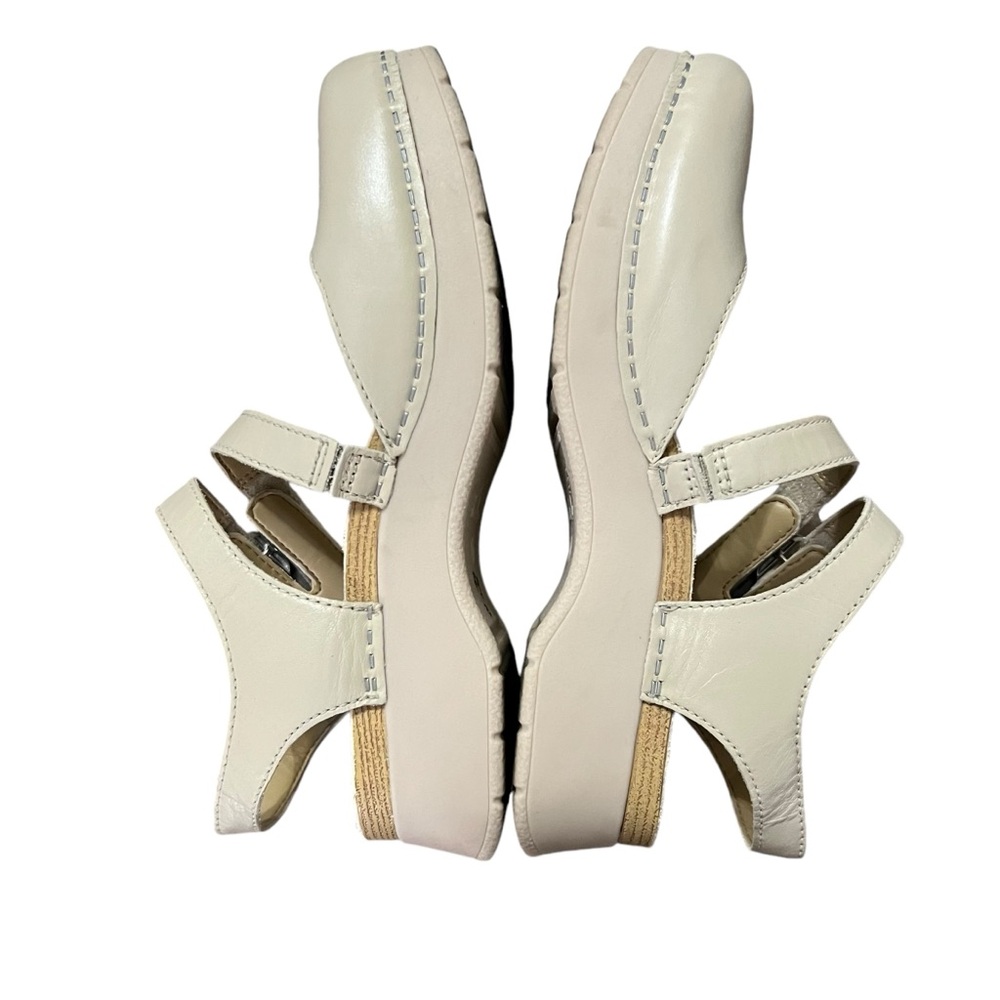 Dansko Womens Slip On Rissa Closed Toe Shoe In Ivory 37 (6.5-7) - Picture 10 of 14